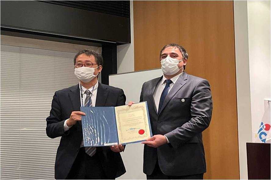 PhD. Nabiev Ayder Mustafaevich 2022 yil dekabr oyida Yaponiya davlatida malakasini oshirib keldi